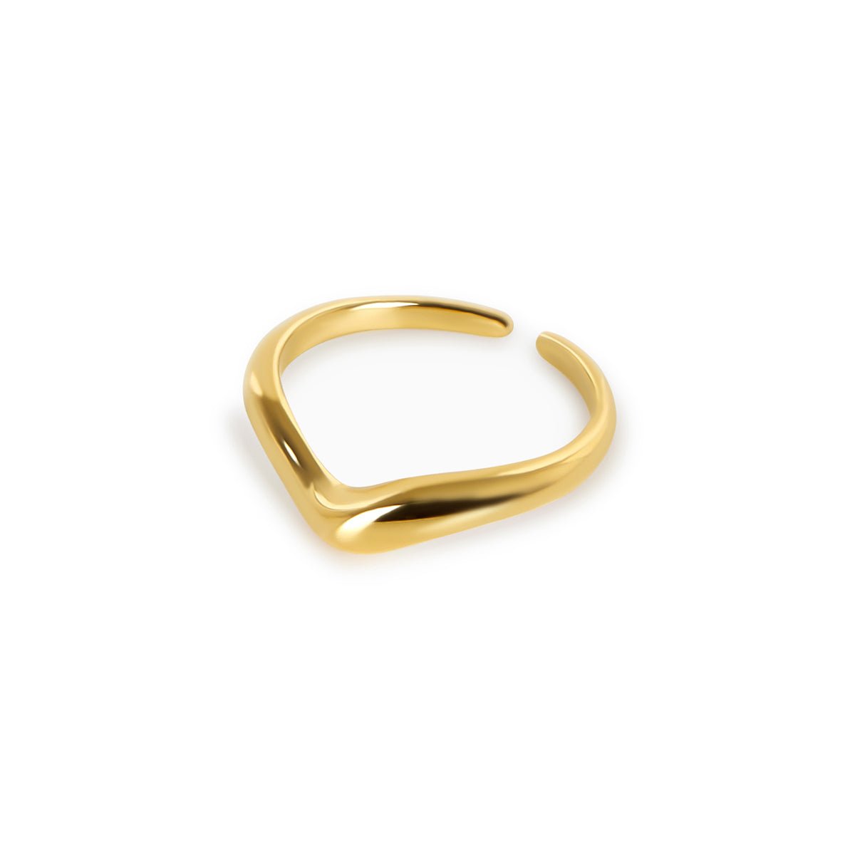 Aspen Ring Gold Plated in 18k