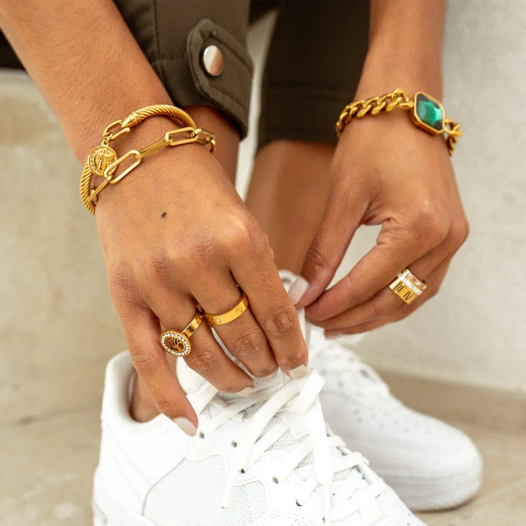 Classic Inspiration Ring Gold Plated 18k