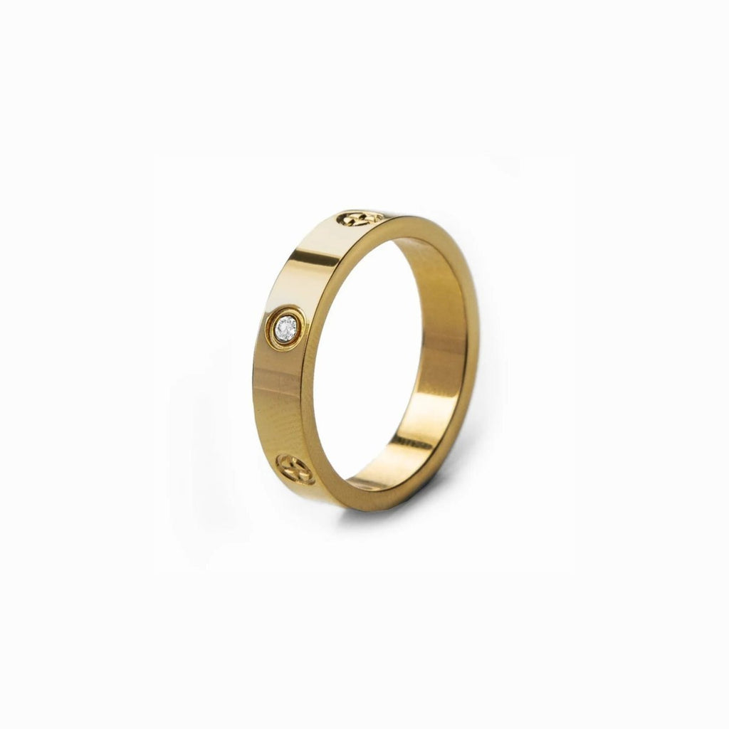 Classic Inspiration Ring Gold Plated 18k