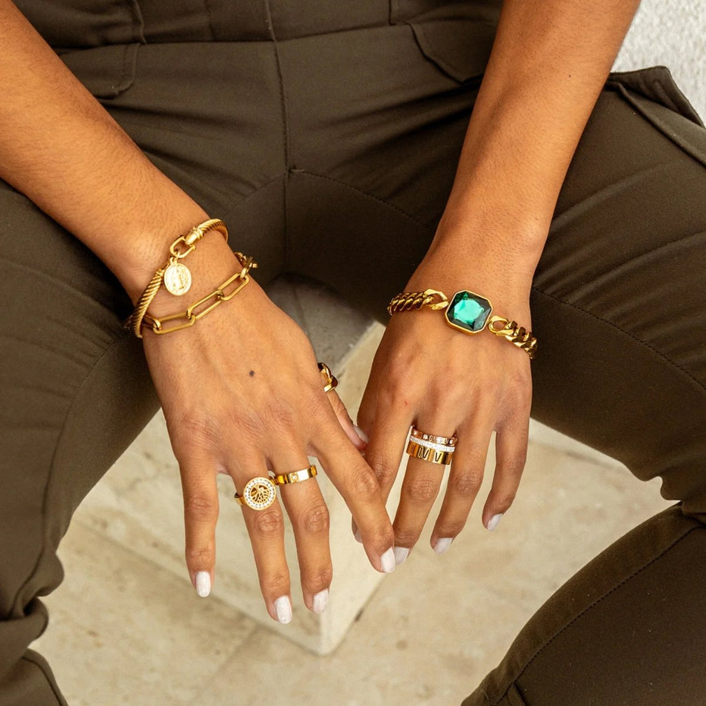 Classic Inspiration Ring Gold Plated 18k