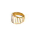 Coliseum Ring Plated in 18k Gold