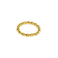 18K Gold Plated Spiral Ring