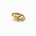 Lightning Ring Plated in 18K Gold