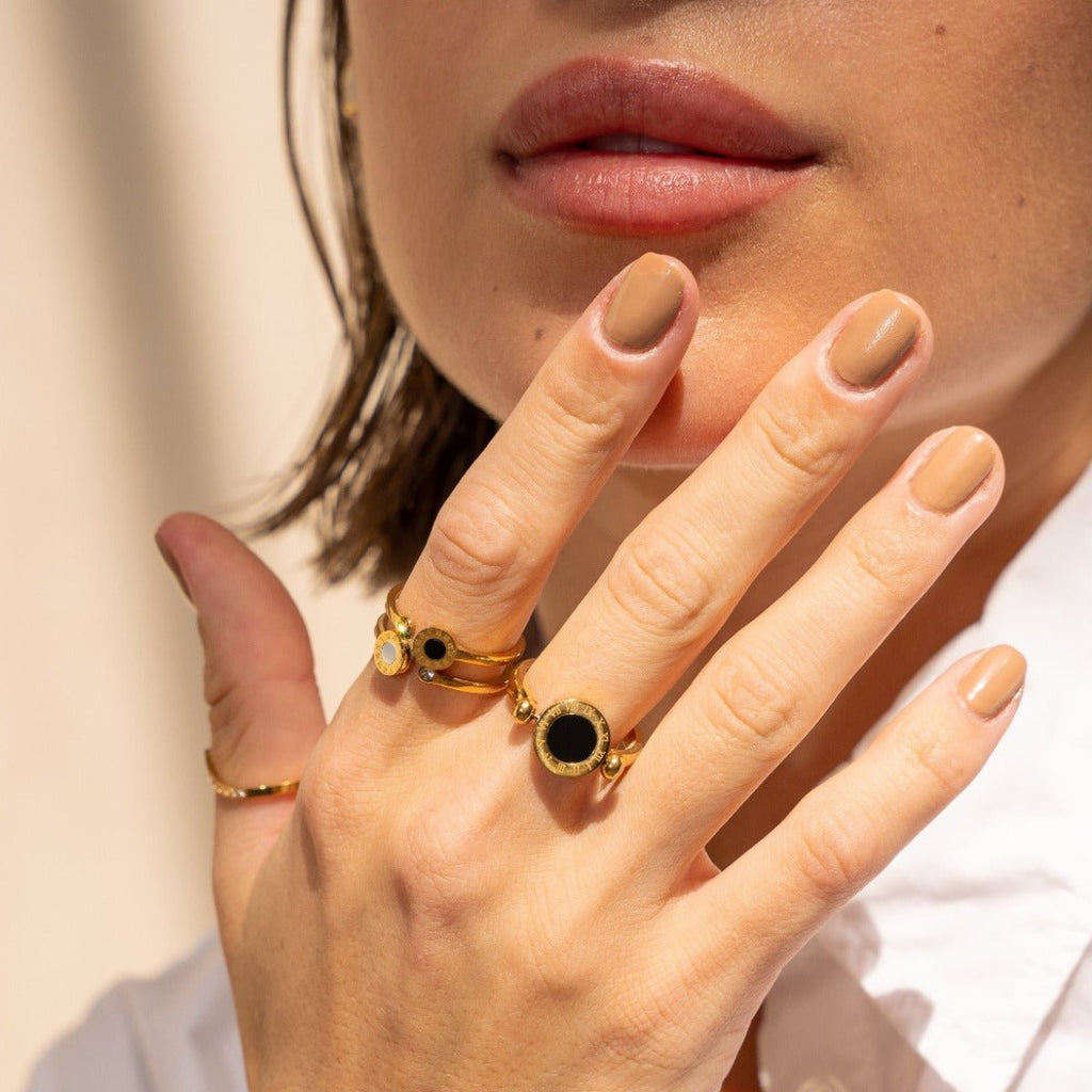 Romanos Venice Ring Plated in 18K Gold