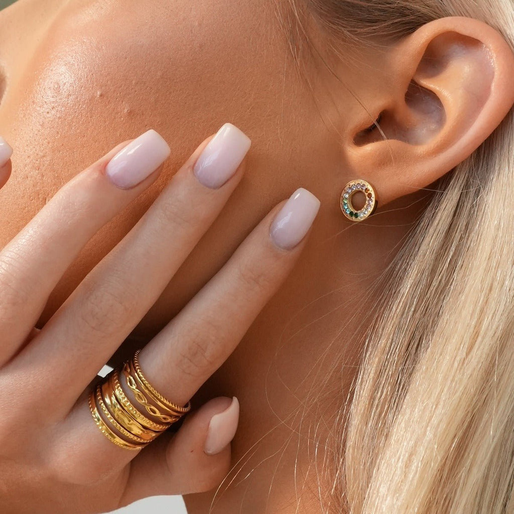 Adjustable Royale Ring Plated in 18k Gold