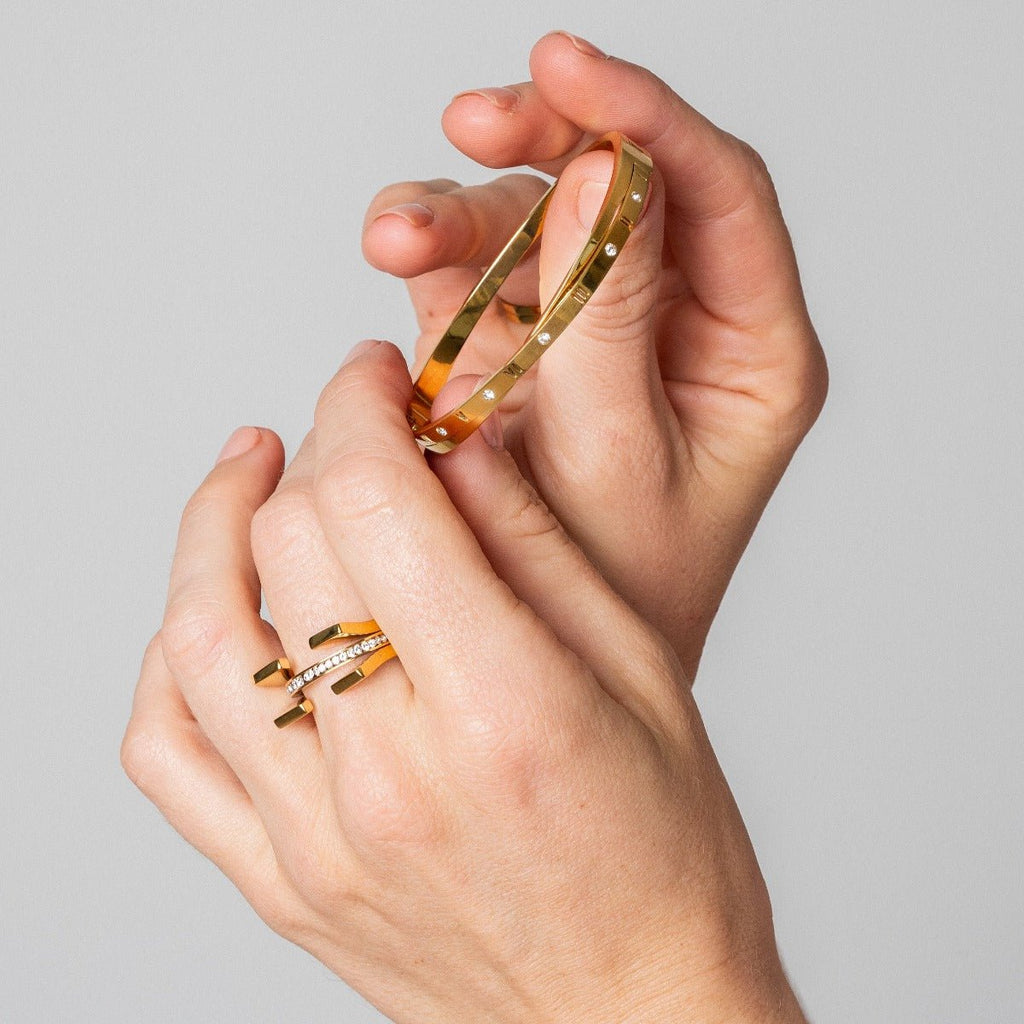 Truth Ring Plated in 18k Gold