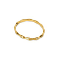 Bamboo Bracelet Plated in 18k Gold