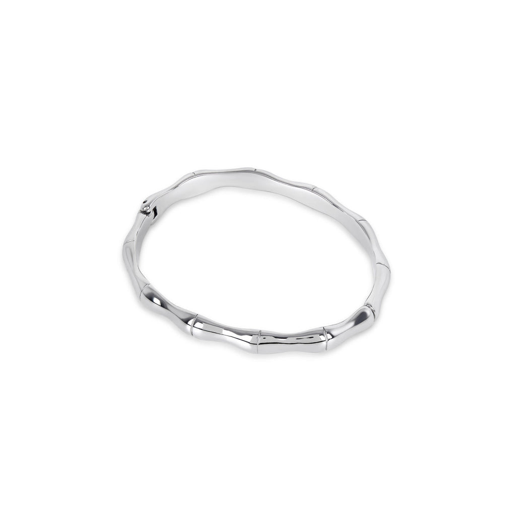Bamboo Bracelet - Silver