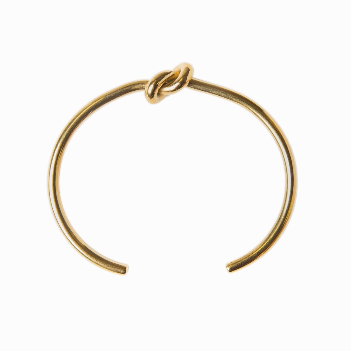 Central Knot Bracelet Plated in 18K Gold