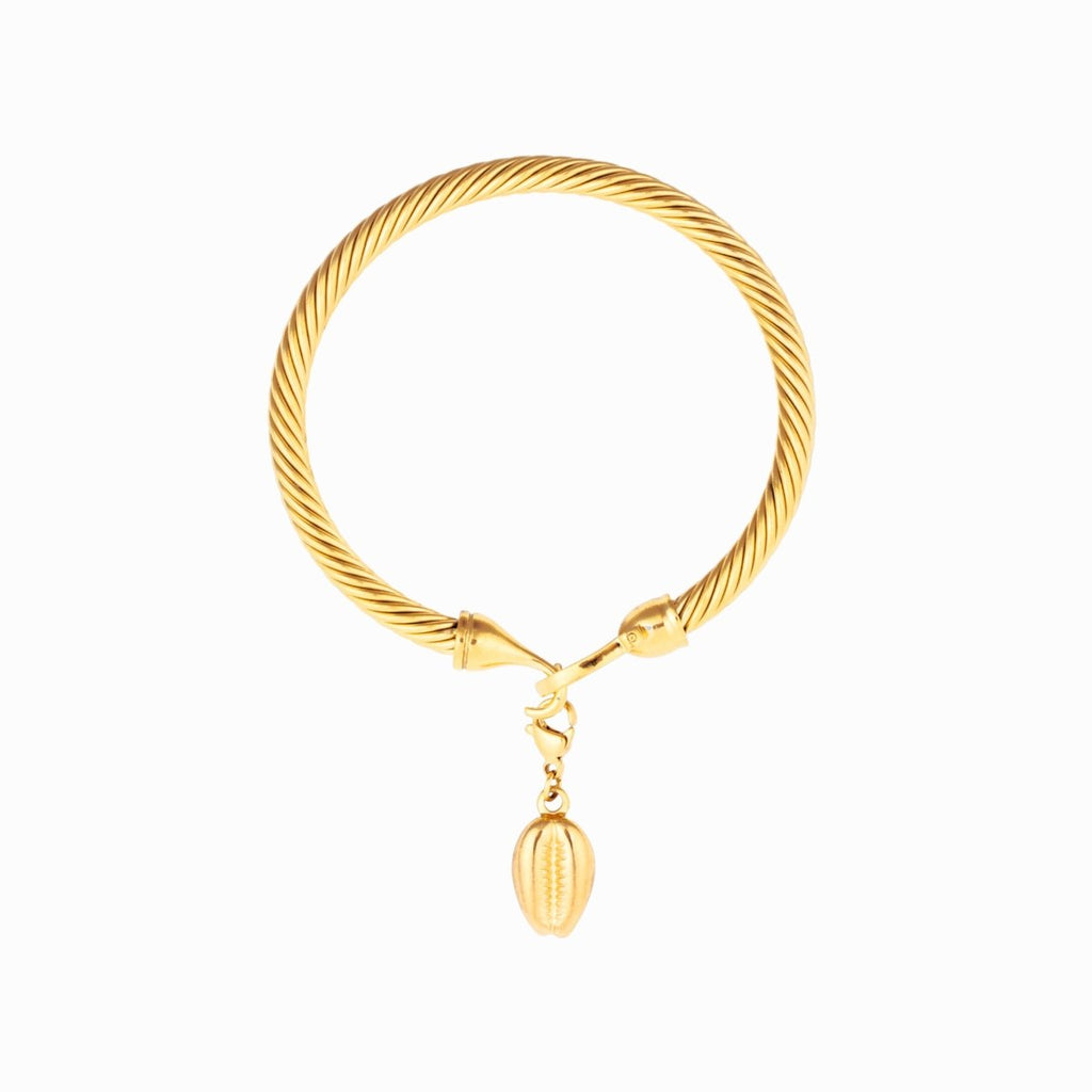 Hana Shell Bracelet Plated in 18K Gold
