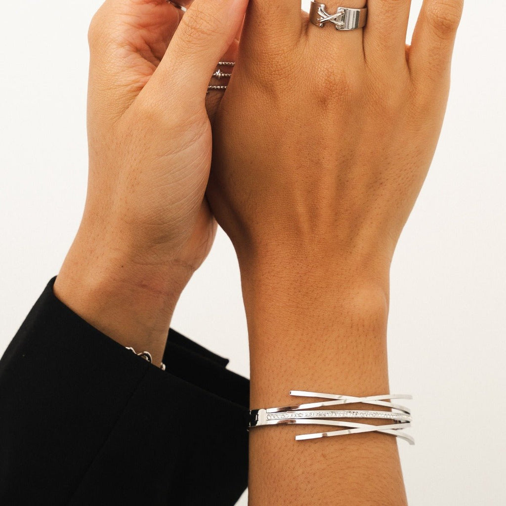 Florence Zirconia Bracelet - Silver