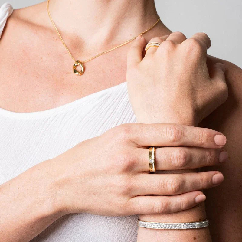 Luxury Bracelet Plated in 18k Gold