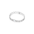 Olivia Zirconia Stone Bracelet - Silver
