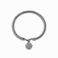 Saint Benedict Pendant Bracelet - Silver