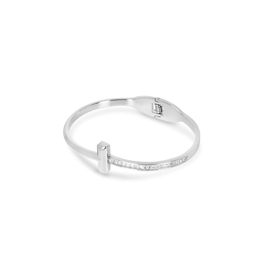 T-Bar Elegance Bracelet - Silver