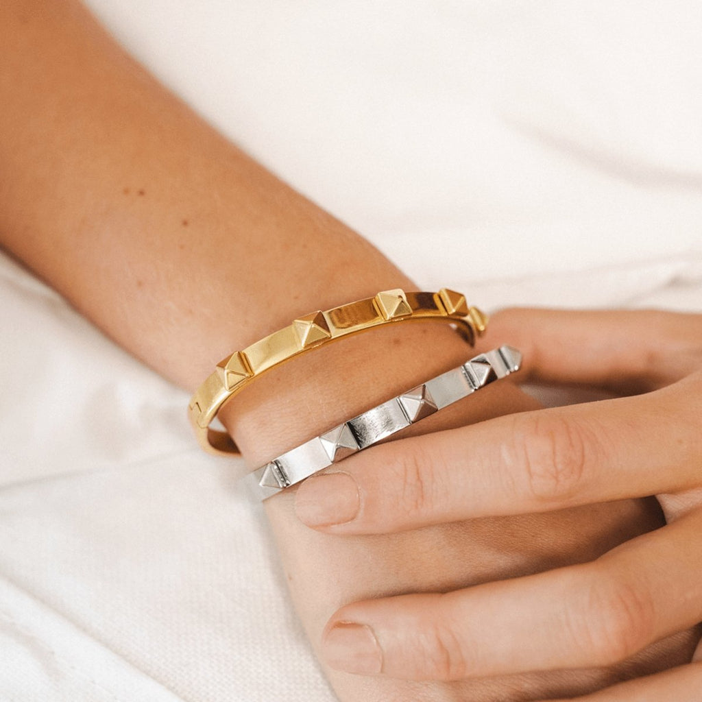 Studded Bracelet - Silver