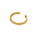 18k Gold Plated Wire Bracelet