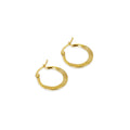 Catania Hoop Earring Plated in 18K Gold