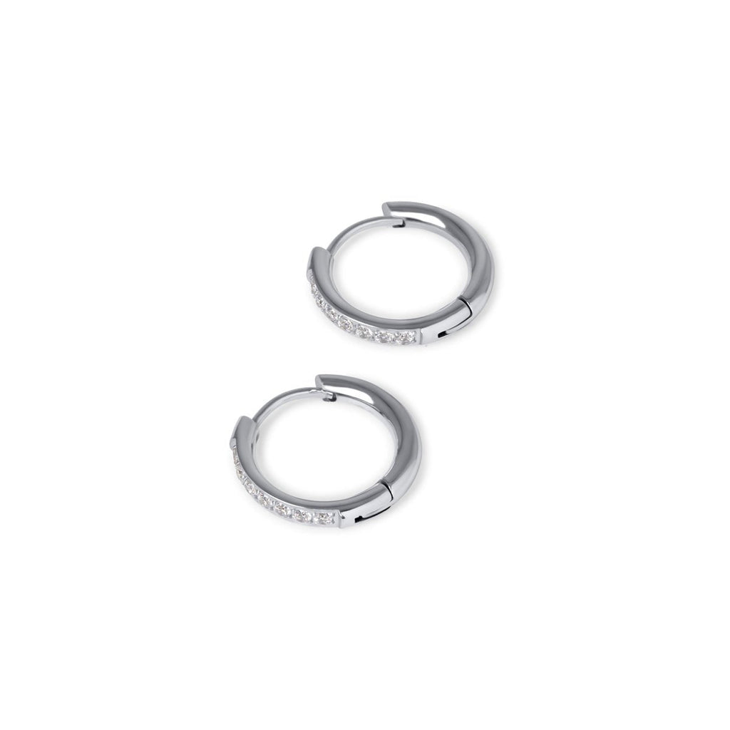 Arielle Hoop Earring - Silver