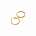 Pompeia Hoop Earrings Plated in 18K Gold