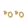 Twist Earring Plated in 18k Gold