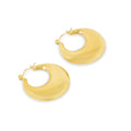 Bold Hoop Earrings Eva Plated in 18k Gold