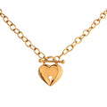 Eternal Love Heart Necklace Plated in 18k Gold