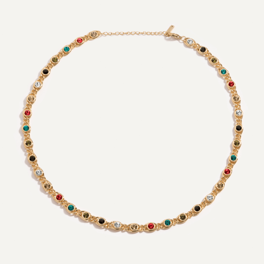 Chloé Necklace Plated in 18k Gold
