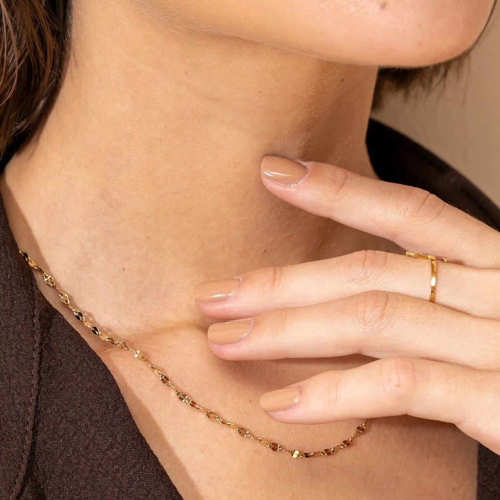 Destiny Chain Necklace Plated in 18K Gold