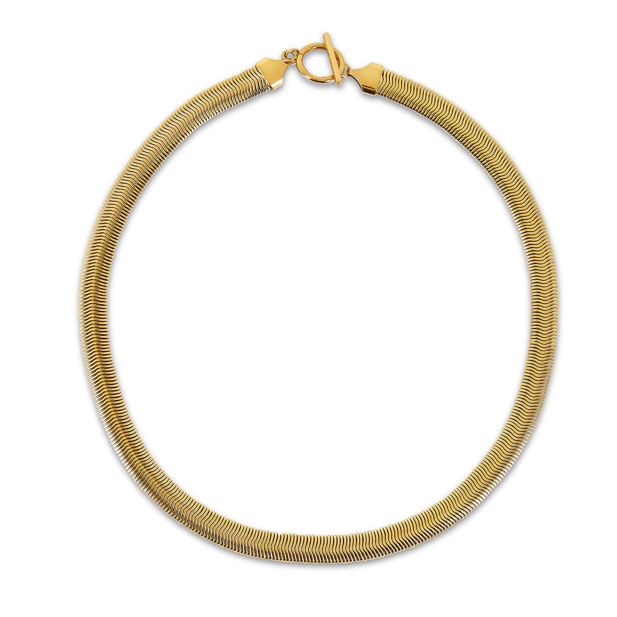 Gaia Necklace Choker Gold-Plated 18k