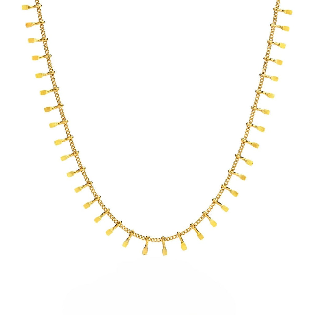 Jurerê Choker Necklace Plated in 18K Gold