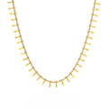 Jurerê Choker Necklace Plated in 18K Gold
