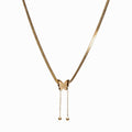 Free Butterfly Mesh Necklace Plated in 18K Gold