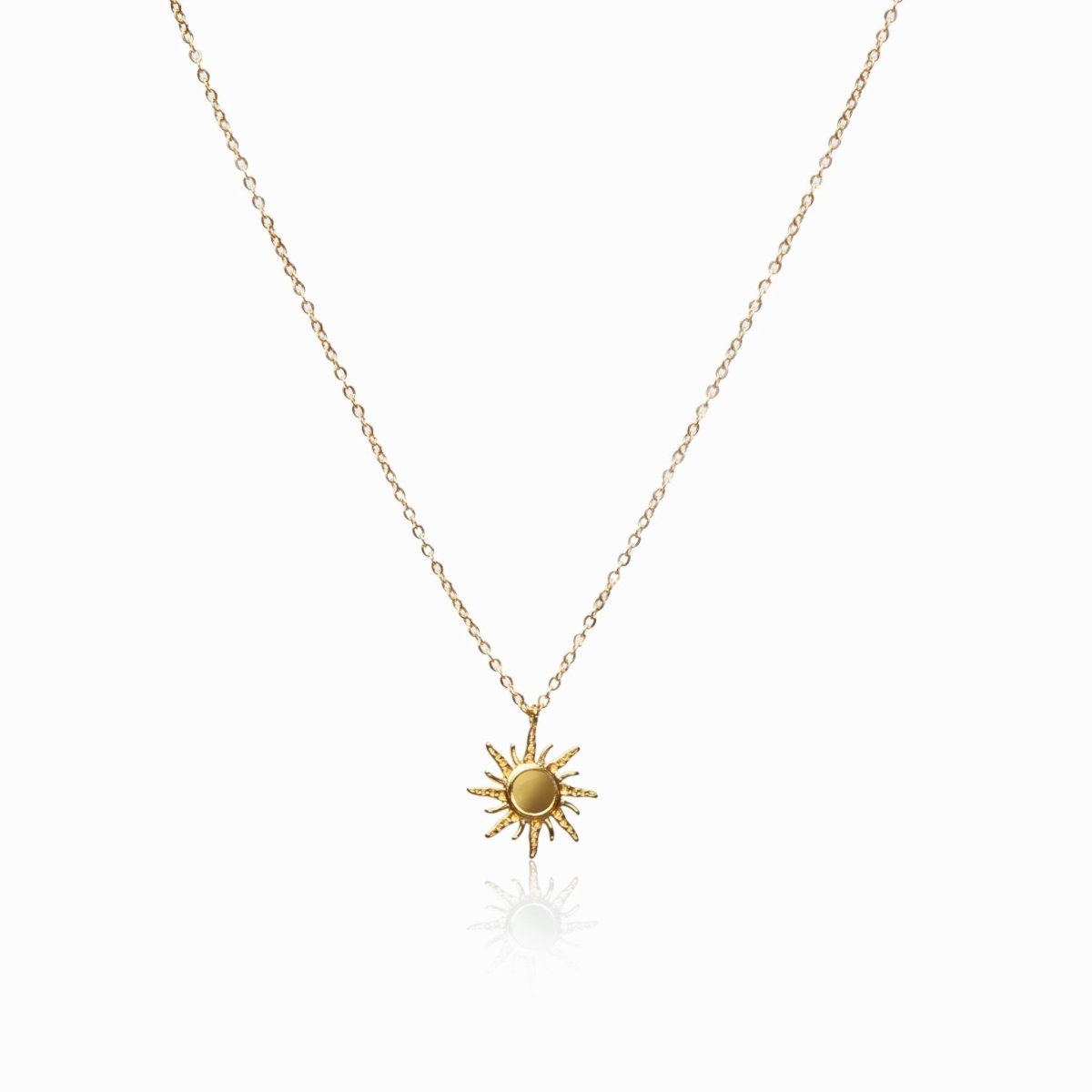 Solstice Necklace with 18K Gold Plated Pendant