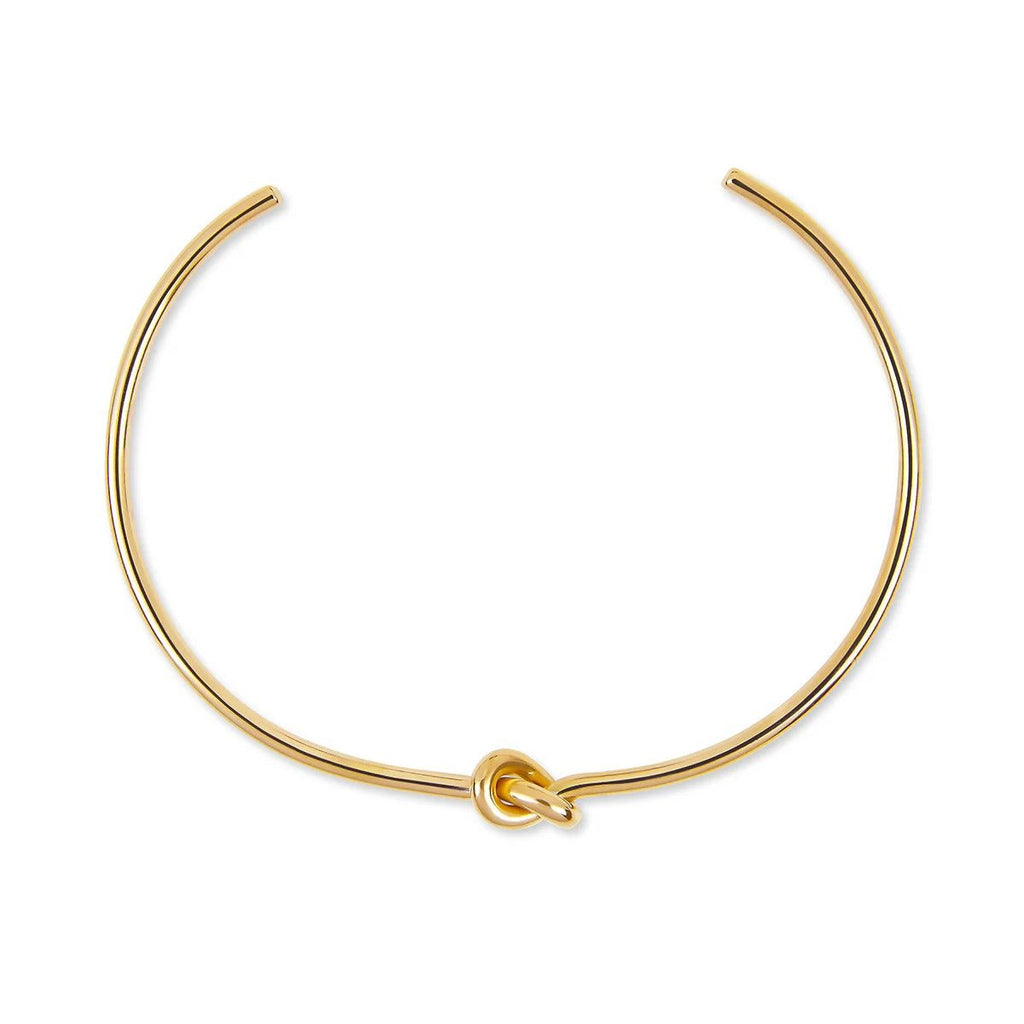 Elegance Bracelet Set & Knot Bracelet Plated in 18K Gold