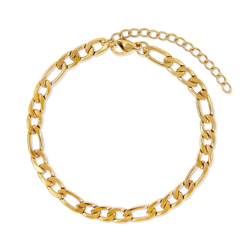 Elegance Bracelet Set & Knot Bracelet Plated in 18K Gold