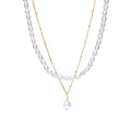 Mix Aloha Double Necklace Plated in 18k Gold
