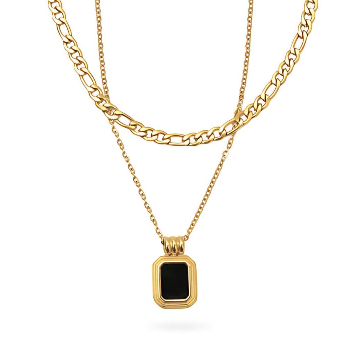 Mix Necklace Aurora Gold Plated in 18K