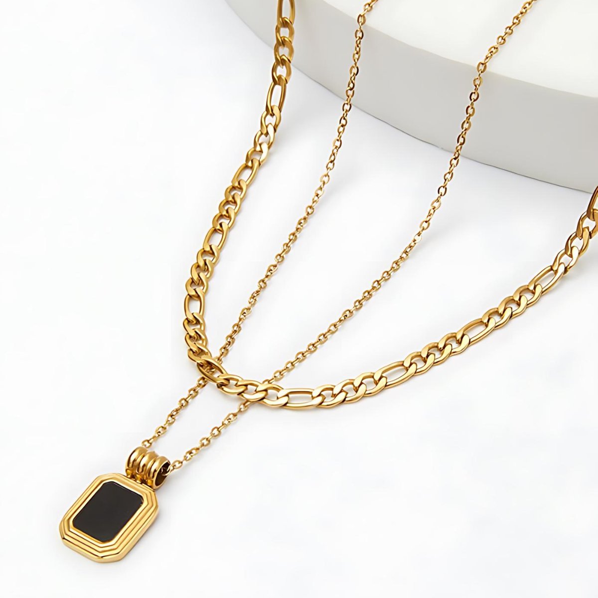 Mix Necklace Aurora Gold Plated in 18K