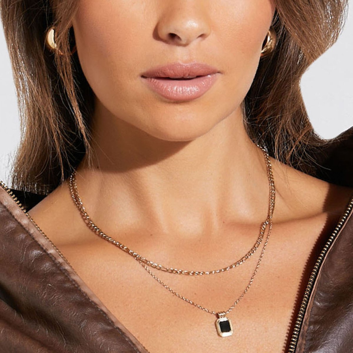 Mix Necklace Aurora Gold Plated in 18K