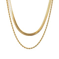 Mix Necklace Melina Gold Plated 18k