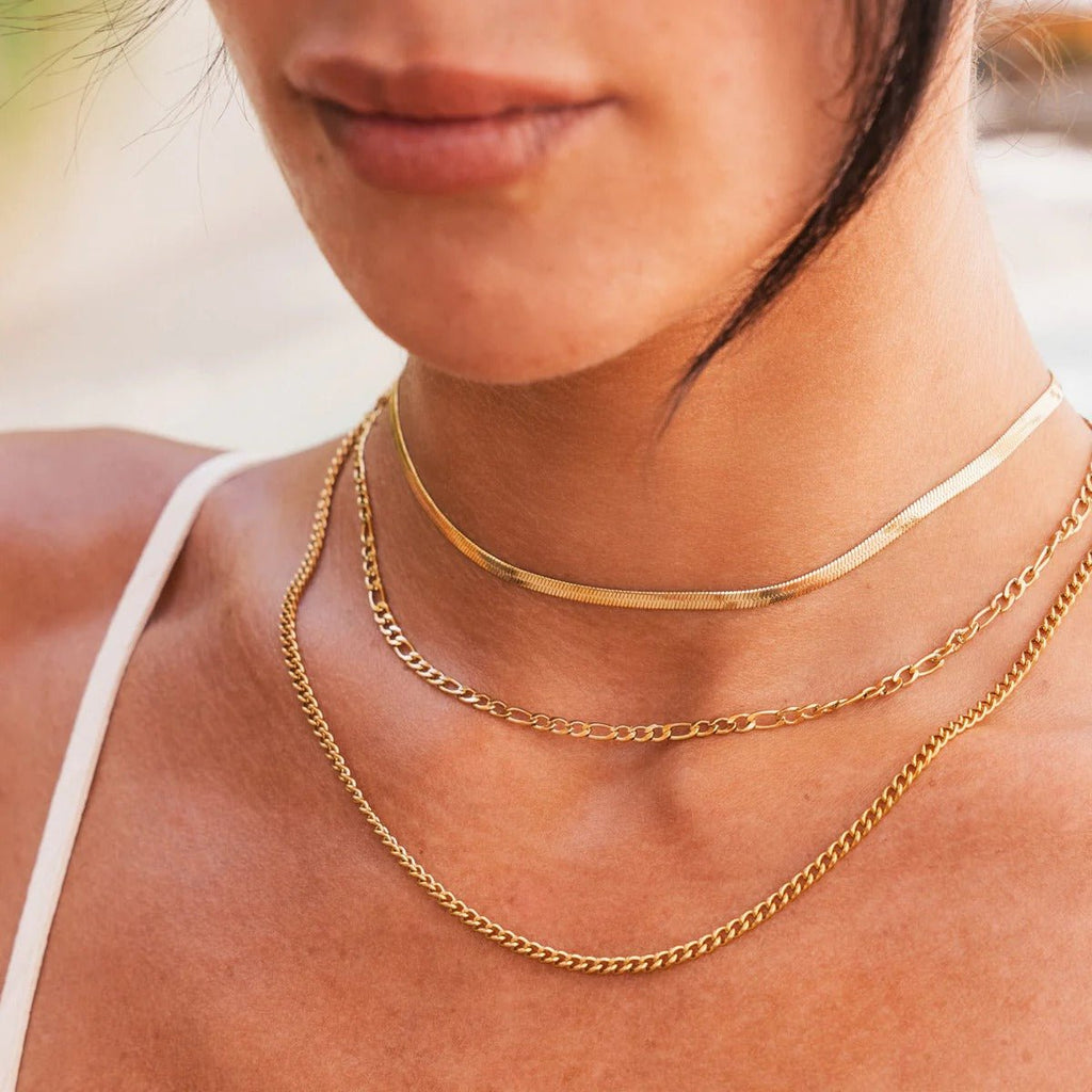 Gold-Plated Chain Mix 18k
