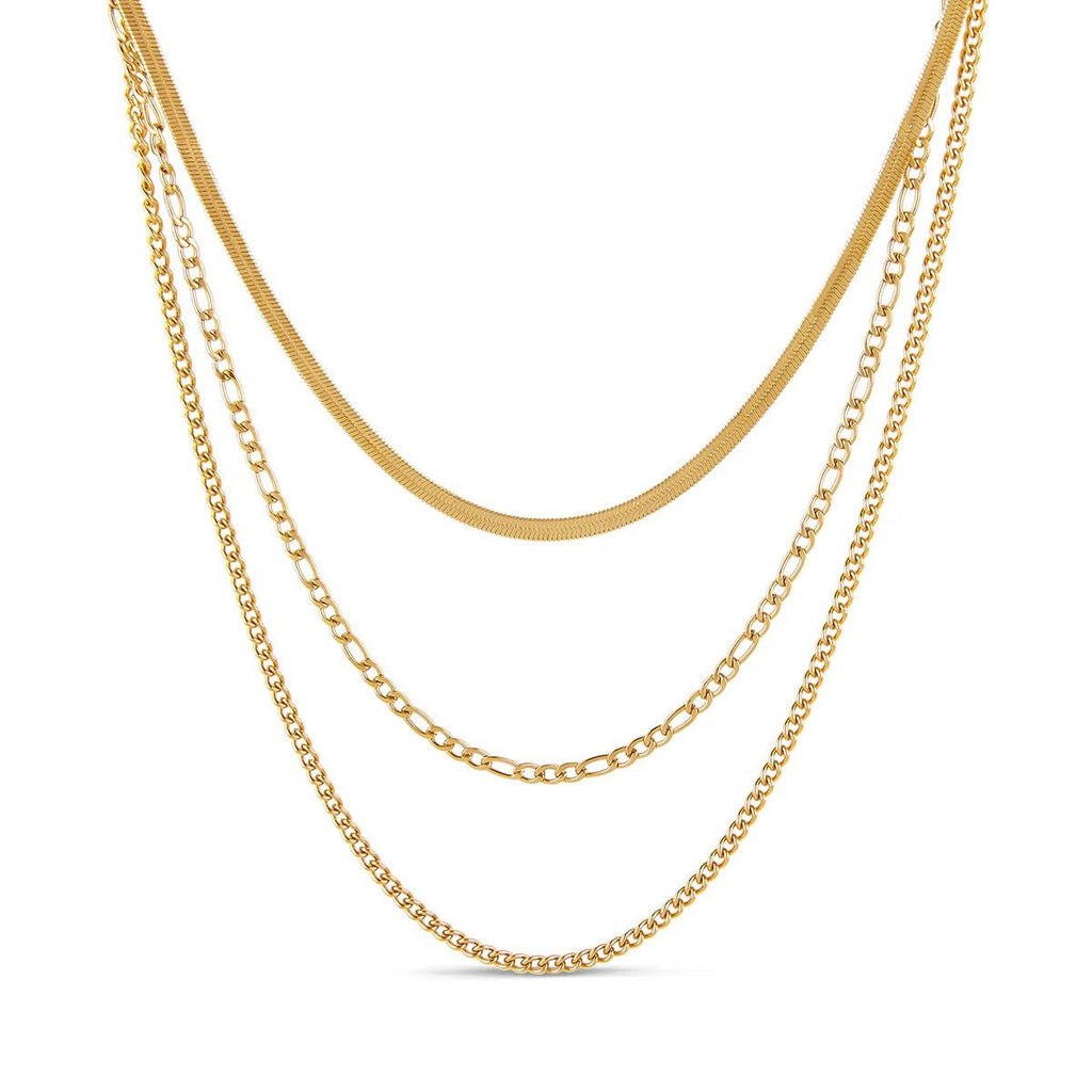 Gold-Plated Chain Mix 18k