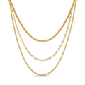 Gold-Plated Chain Mix 18k