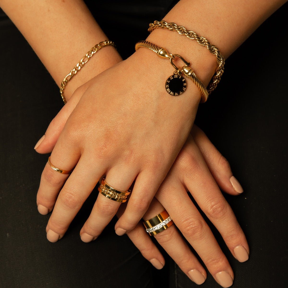 Baiano Cord Bracelet Plated in 18K Gold