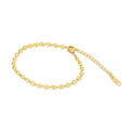 Sphere Chain Bracelet Plated in 18K Gold