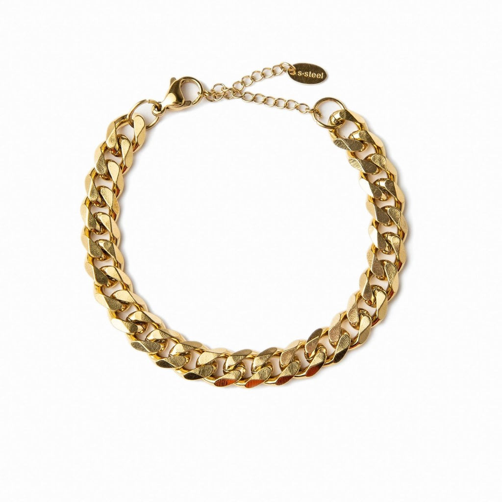 Petra Chain Bracelet Plated in 18K Gold