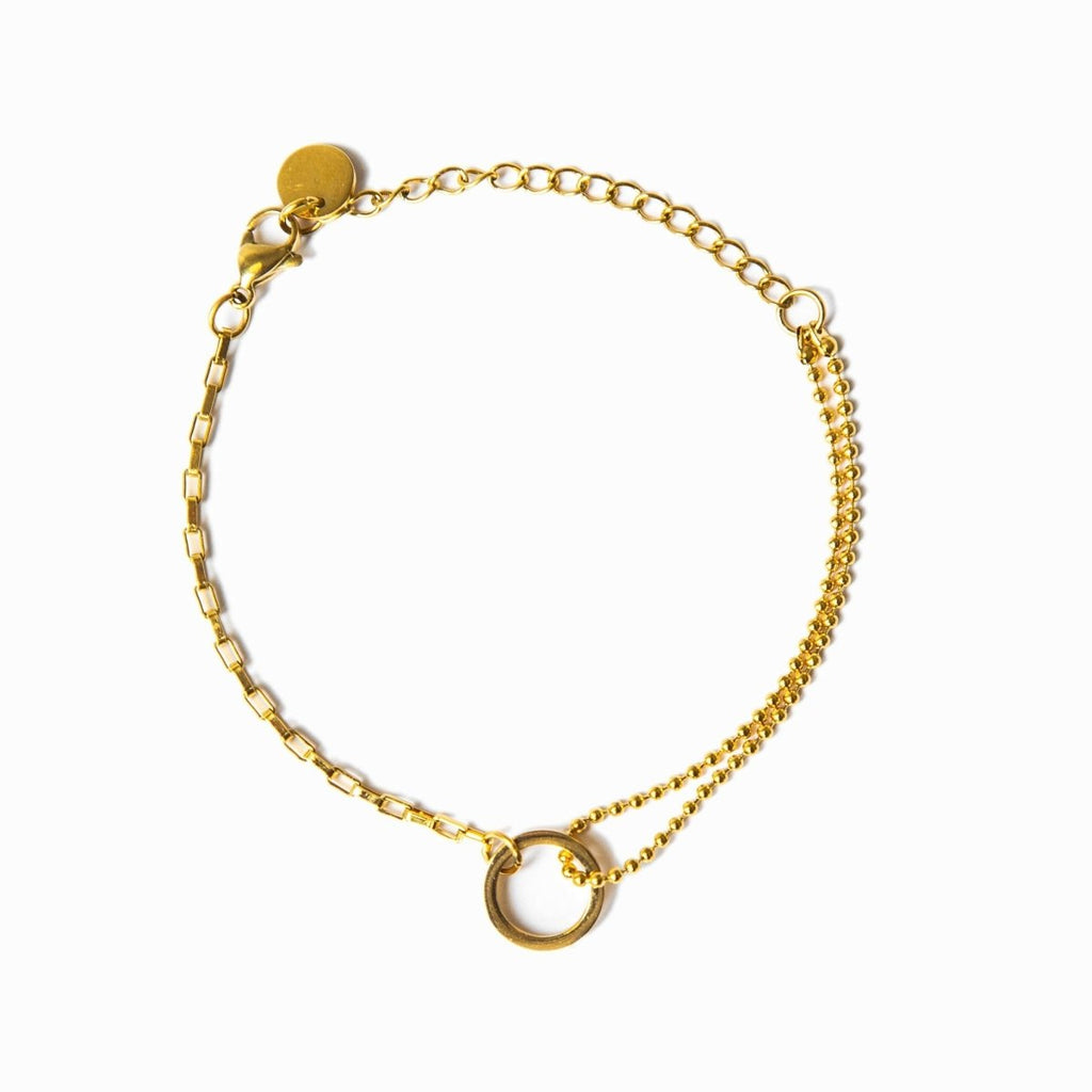 Une Bracelet Plated in 18k Gold