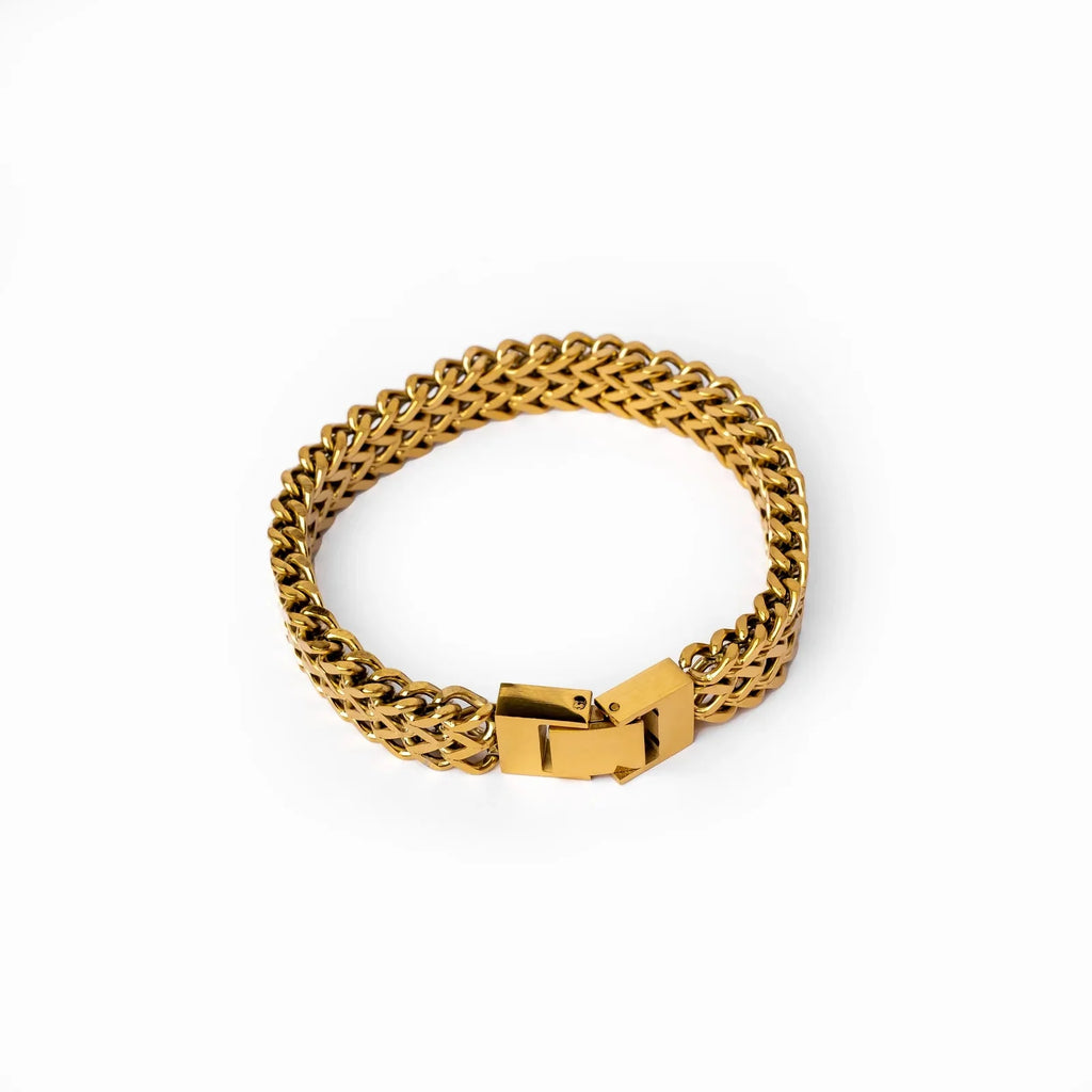 18k Gold Plated Link Bracelet