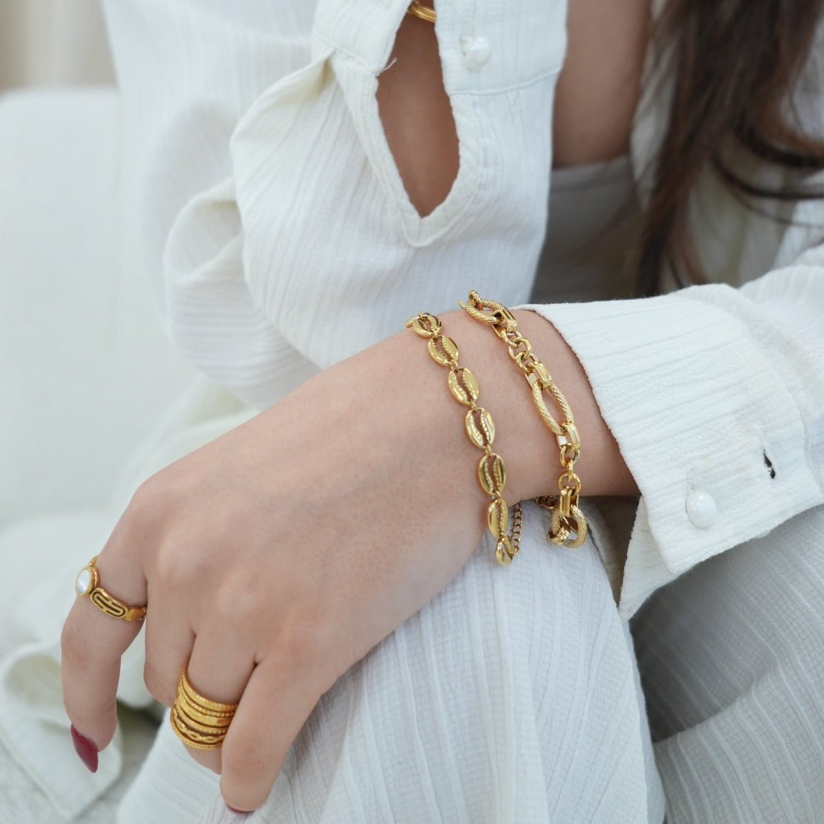 Noronha Bracelet Plated in 18k Gold